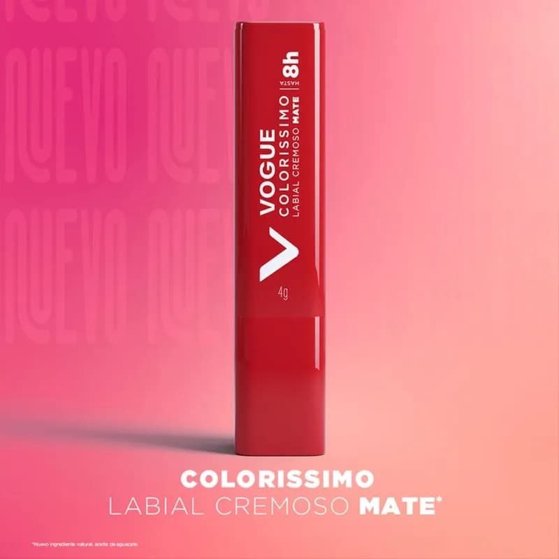 Labial en Barra Vogue Colorissimo Tono LYCHEE FRESCO