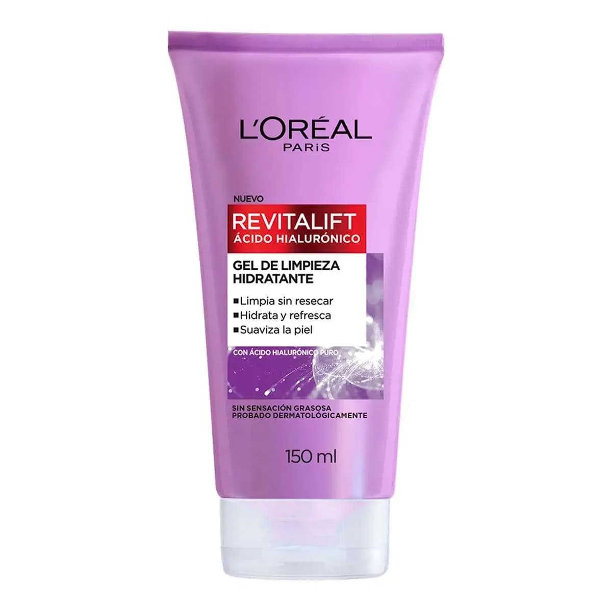 Gel Limpiador Loreal Revitalift Con Ácido Hialurónico x150ml