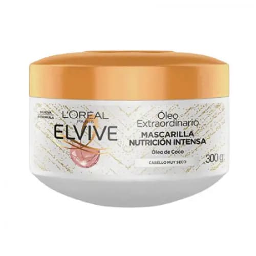 Mascarilla Elvive Oleo Extraordinario Coco x 300 g