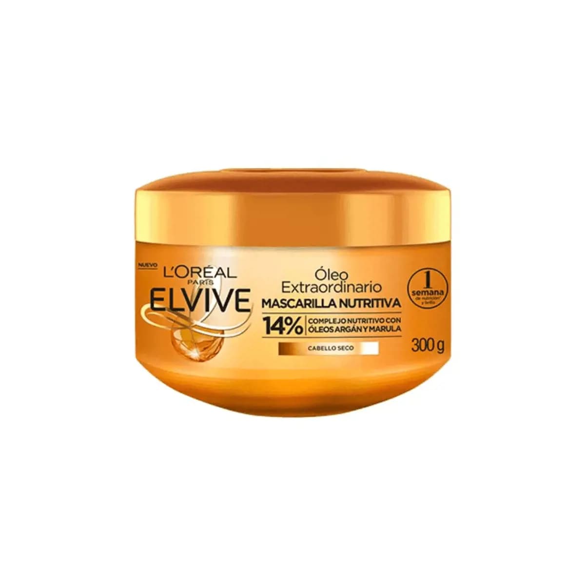 Mascarilla Elvive Oleo Extraordinario Nutrición Universal x 300 g