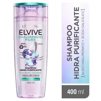 Shampoo Elvive Hialuronico pure x400ml