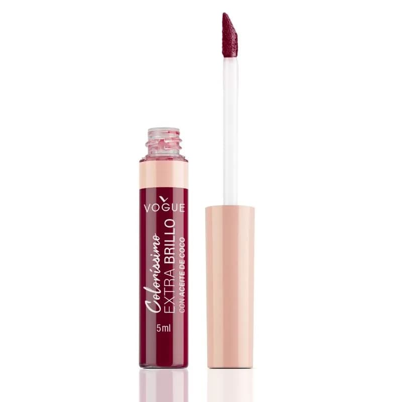 Labial Líquido Vogue Colorissimo Extra Brillo Sangría