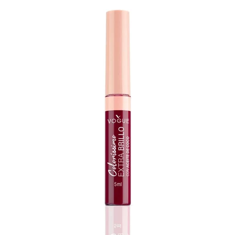 Labial Líquido Vogue Colorissimo Extra Brillo Sangría