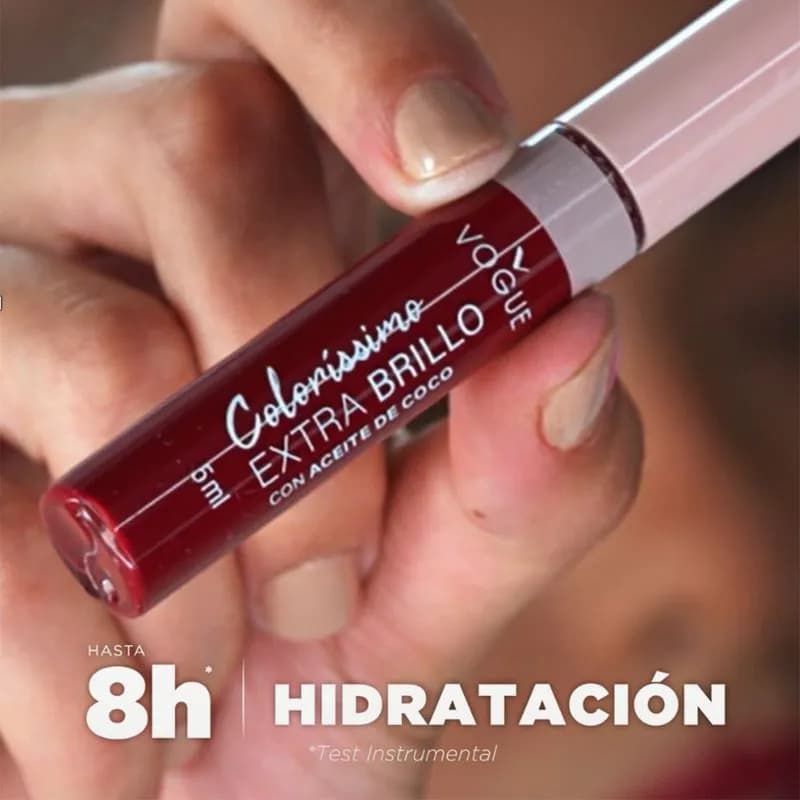 Labial Líquido Vogue Colorissimo Extra Brillo Cosmopolitan