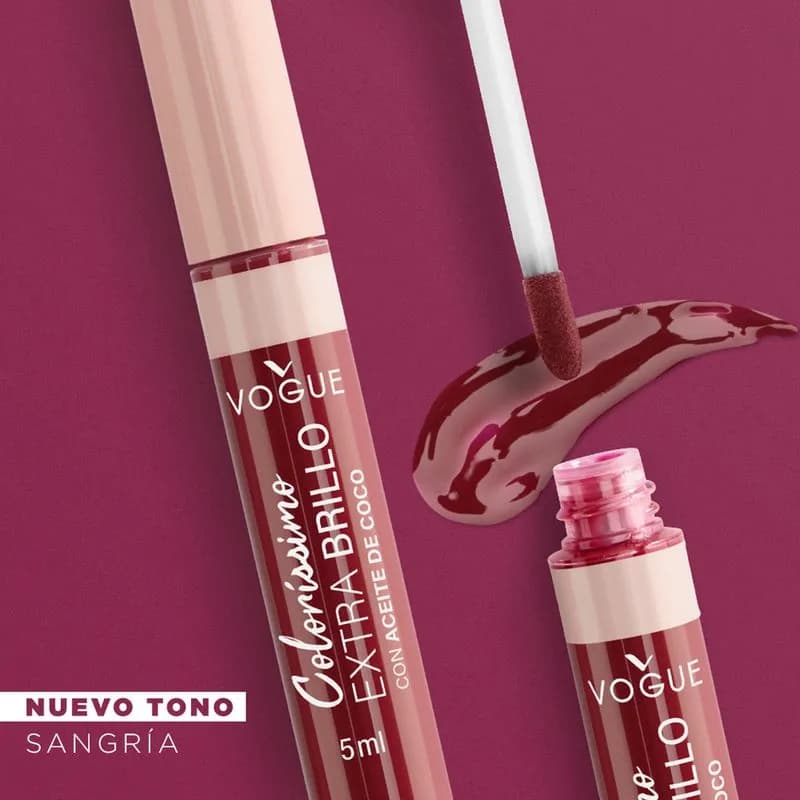 Labial Líquido Vogue Colorissimo Extra Brillo Cosmopolitan