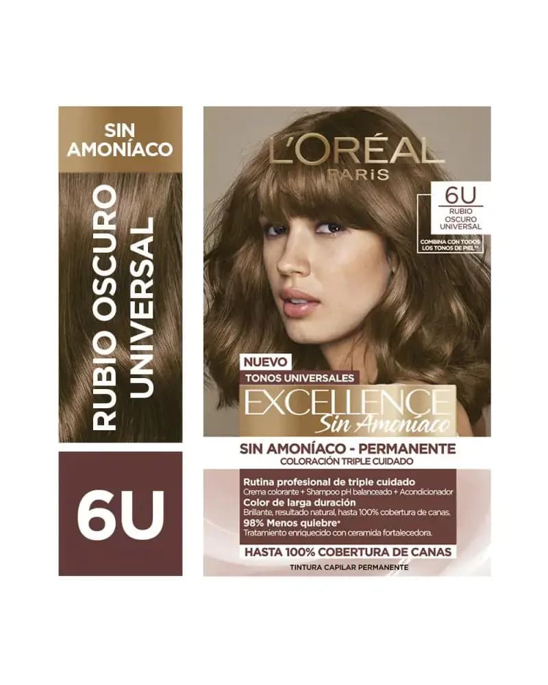 Coloracion Excellence Nudes Cm Arg Rubio Oscuro