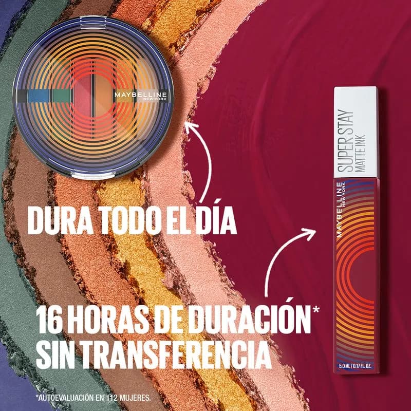 Paleta de Sombras de Ojos Maybelline Music Collection Reggaeton