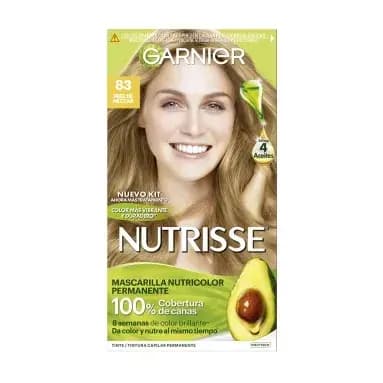Coloracion Nutrisse Tono 83 Miel de Nectar Clasico