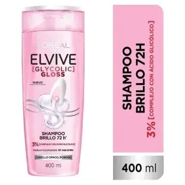 Shampoo Elvive Glycolic Gloss x 400 ml