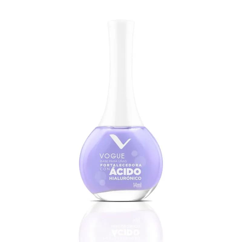 Esmalte Vogue Efecto SPA Base Fortalecedora con Ácido Hialurónico