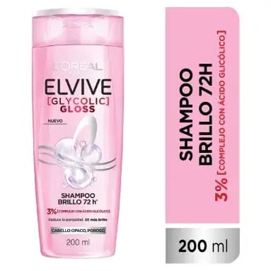 Shampoo Elvive Glycolic Gloss x200ml