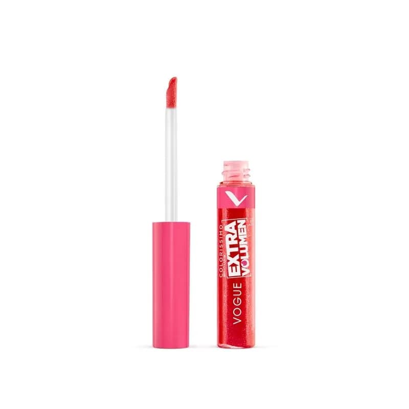 Brillo Labial Vogue Colorissimo Extra Volumen Fuego Latino x 5ml.