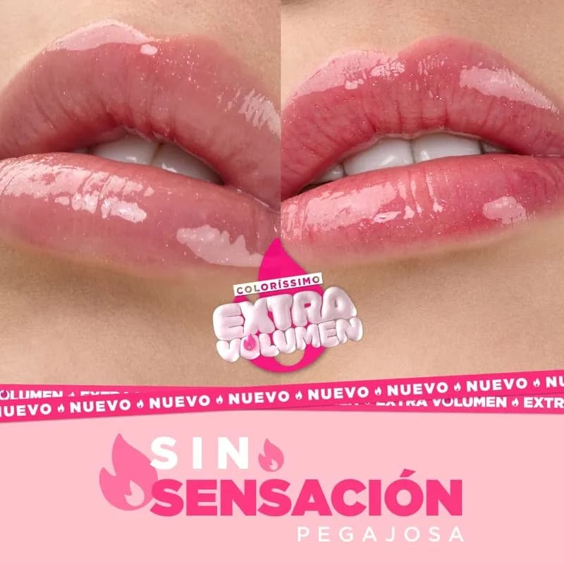 Brillo Labial Vogue Colorissimo Extra Volumen Sol de Verano