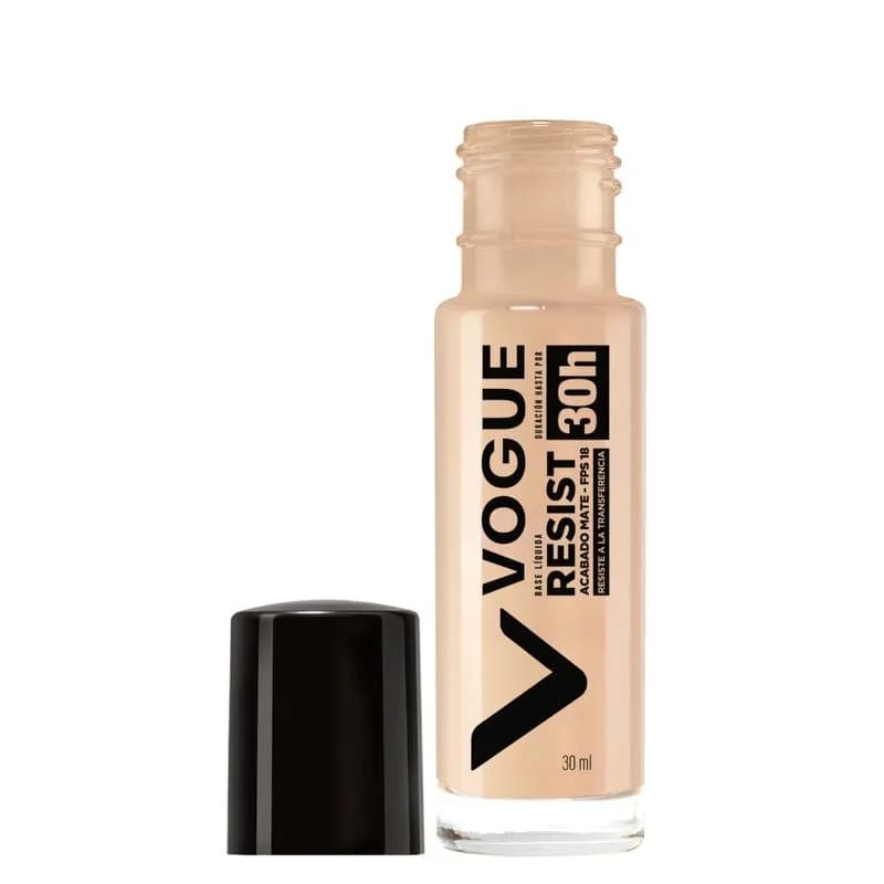 Base de Maquillaje Vogue Resist Tono Avena