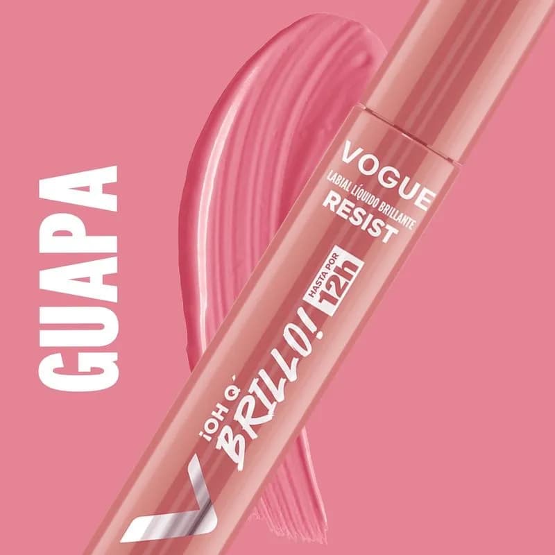 Brillo Labial Resist ¡Oh Q' brillo! Tono Guapa