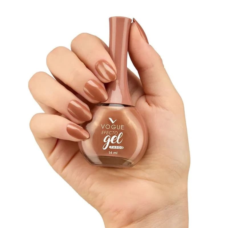 Esmalte Vogue Efecto Gel Mocha
