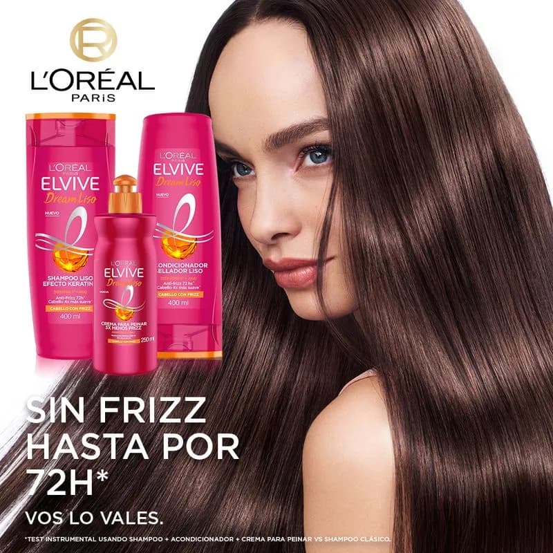 Mascarilla Elvive Dream Liso x 300grs.