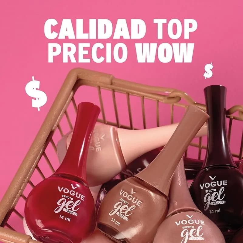 Esmalte Vogue Efecto Gel Unica