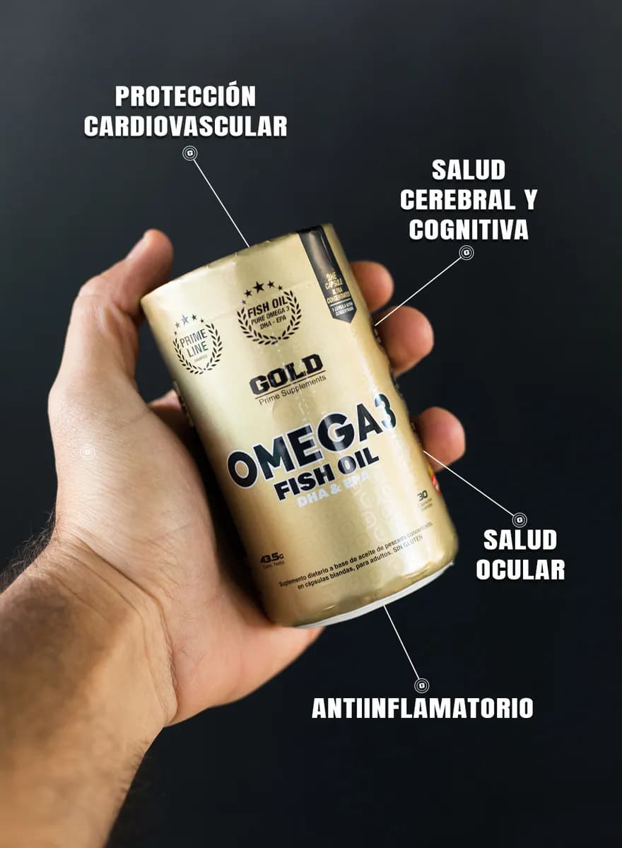 GOLD NUTRITION Fish Oil Omega 3 x 30cap.
