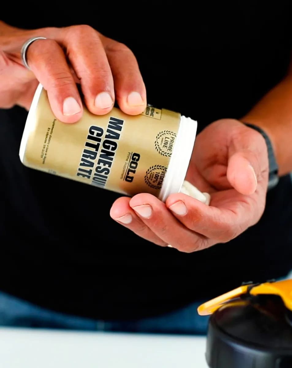 GOLD NUTRITION Citrato De Magnesio 800Mg x 60caps.