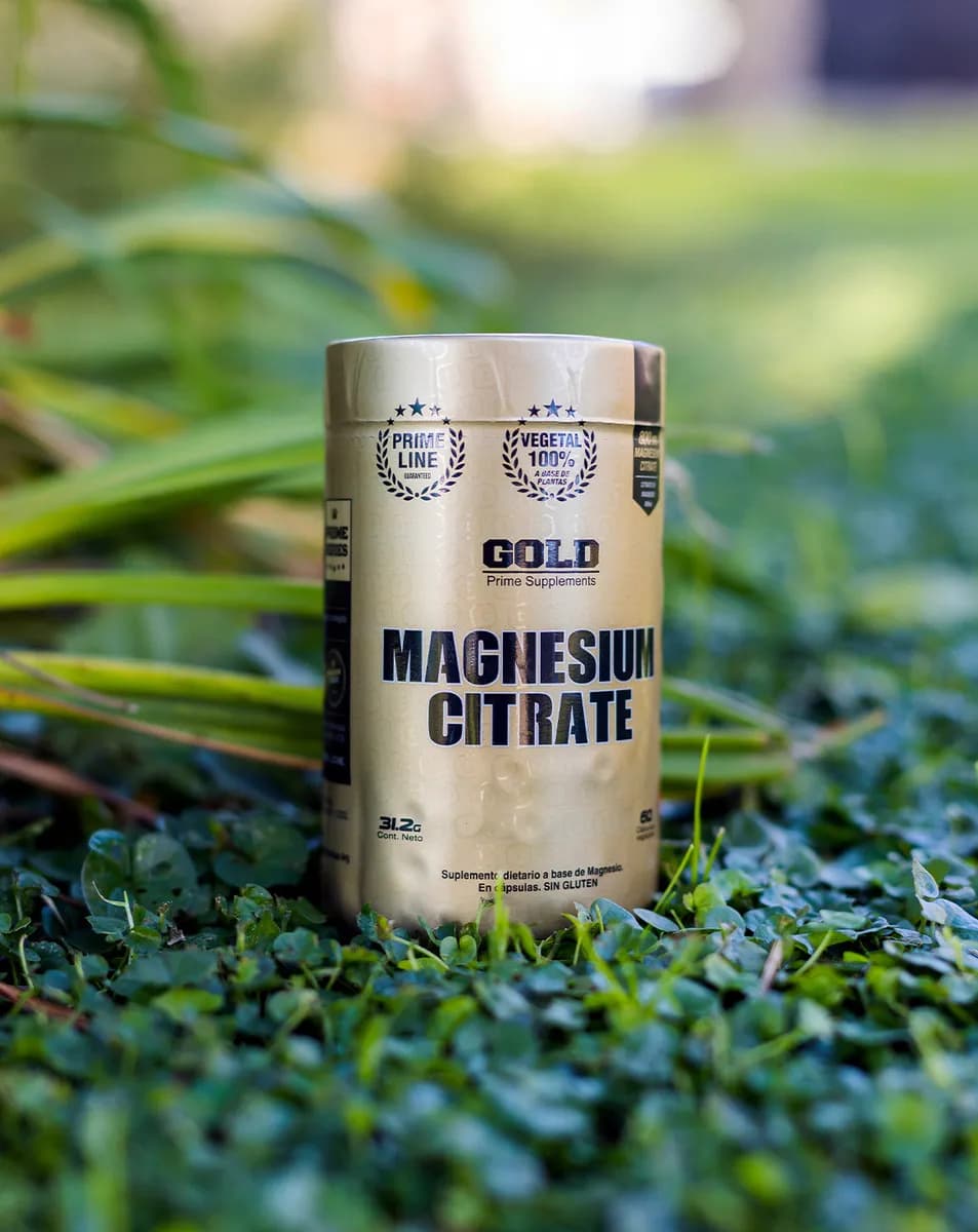 GOLD NUTRITION Citrato De Magnesio 800Mg x 60caps.