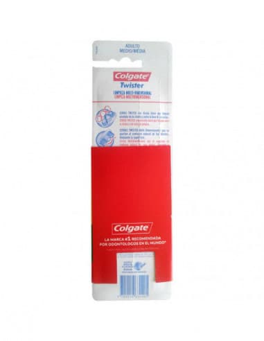 Cepillos Dentales Twister Medio Pack x 3uni.