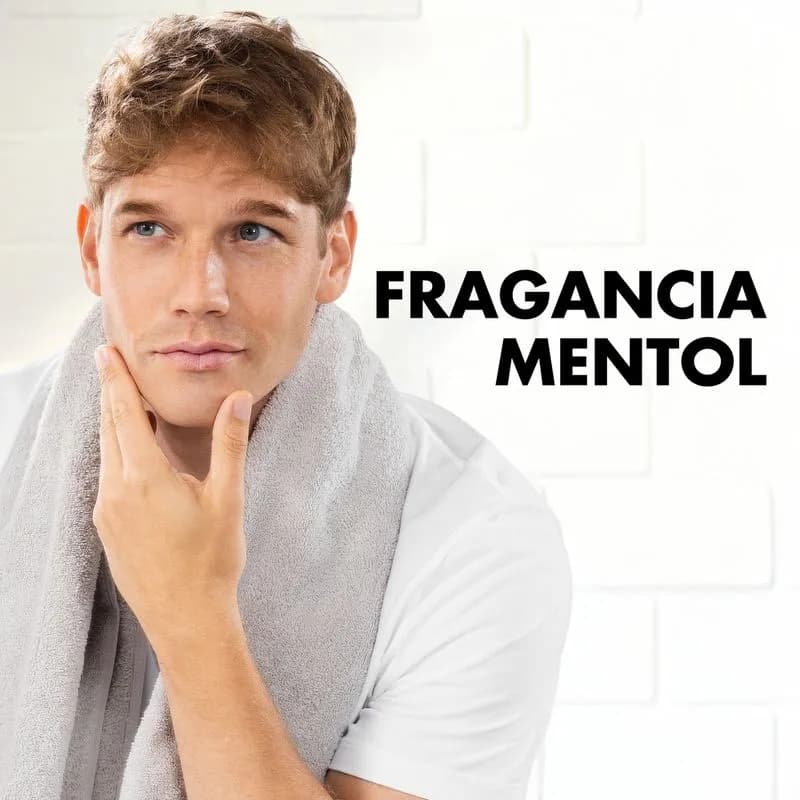 GILLETTE Espuma de Afeitar Foamy Mentol x 179ml.