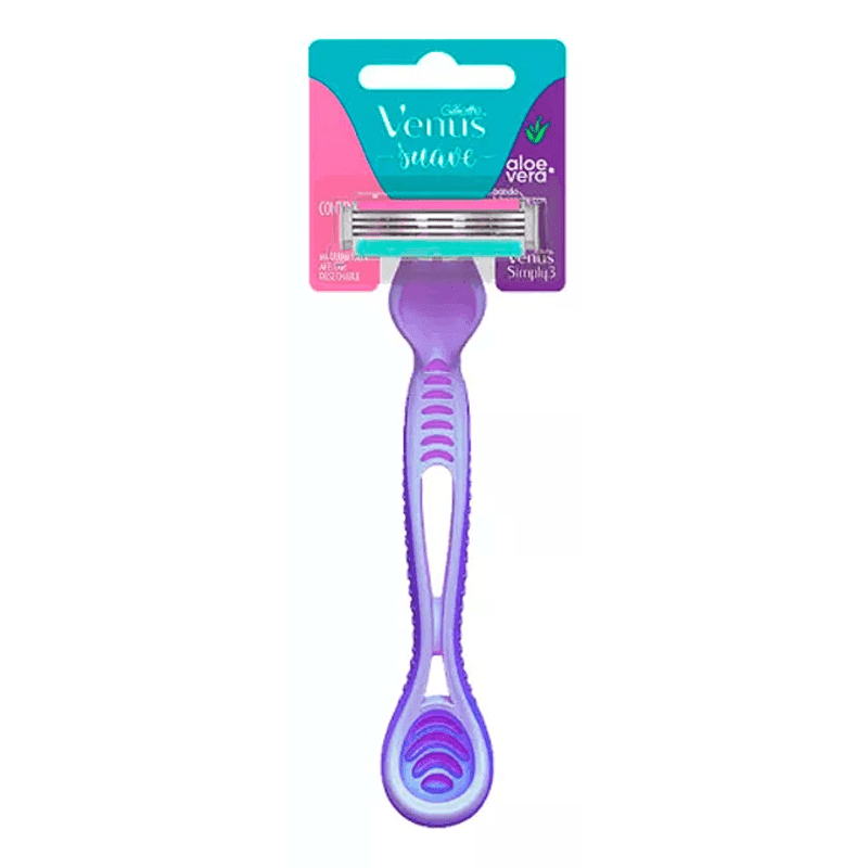 Gillette Venus Suave Aloe Máquinas Afeitar Descartables X4