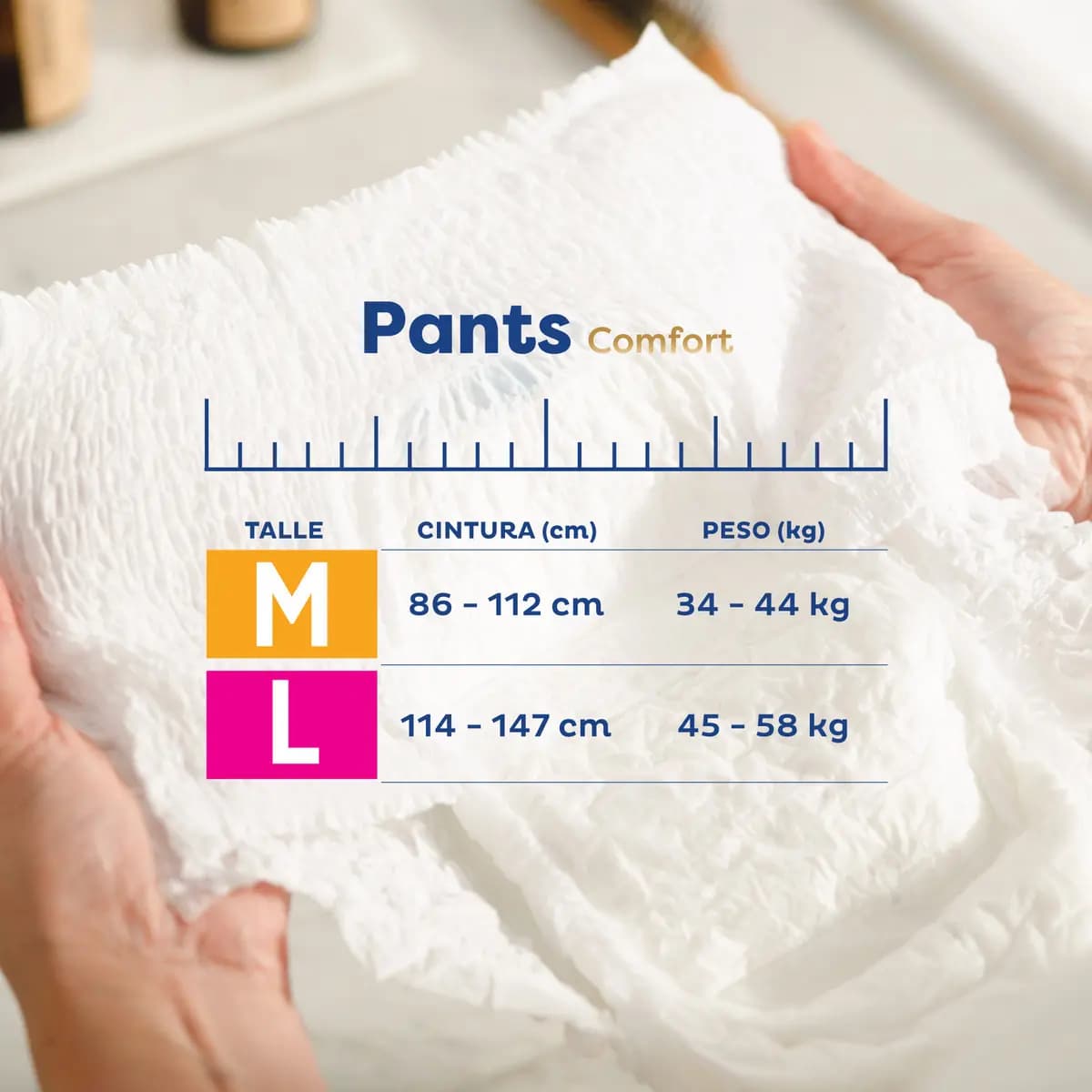 TENA Ropa Interior Pants Clásico Comfort L x 8uni.