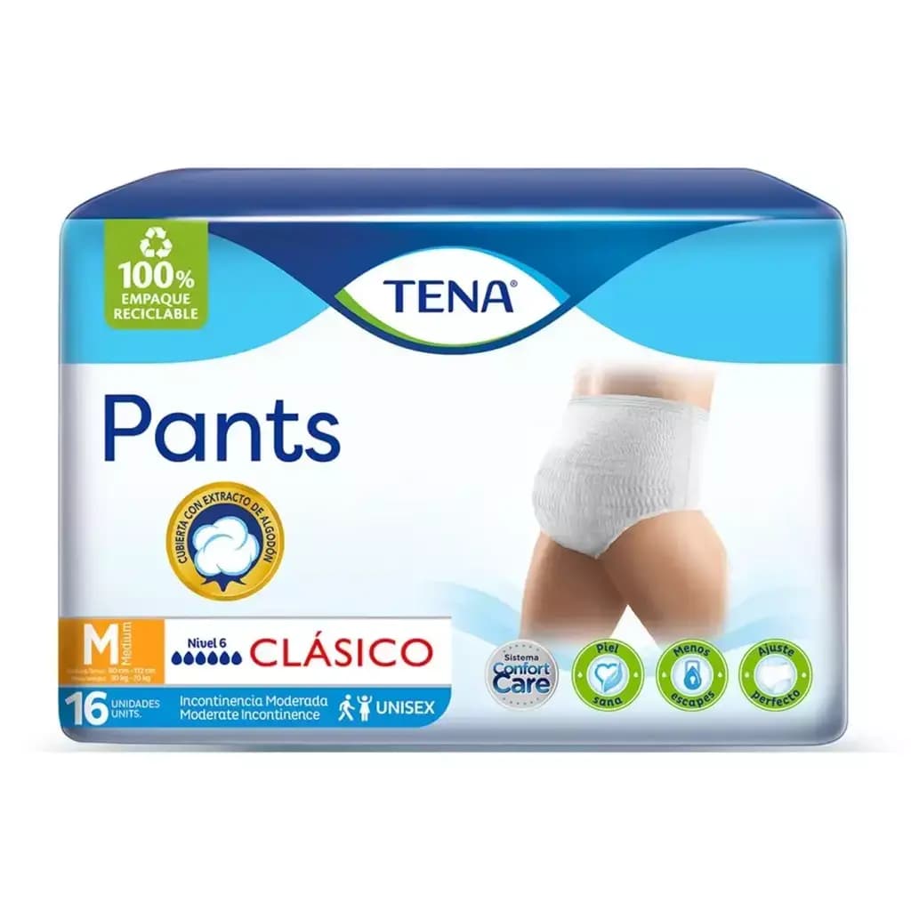 TENA Ropa Interior Pants Clásico M x 16uni.