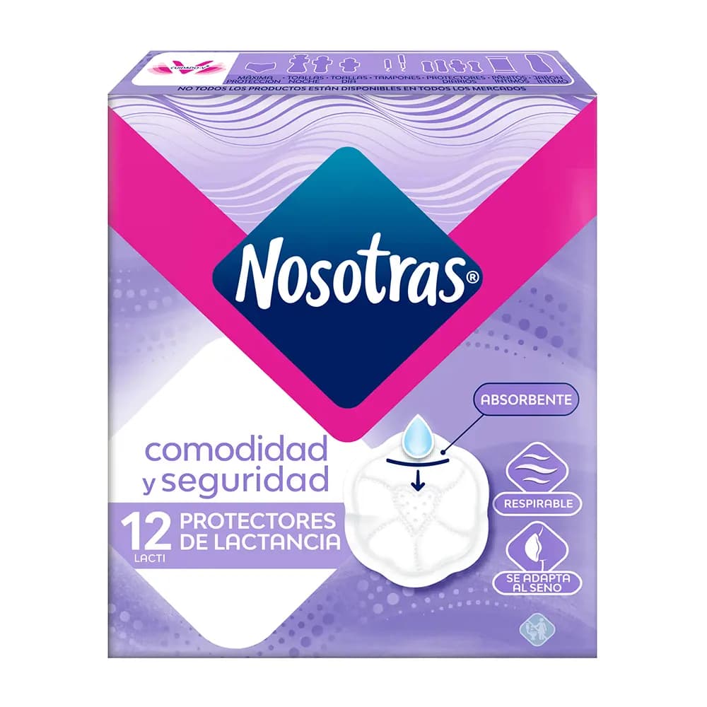 Protectores Mamarios Nosotras x12un