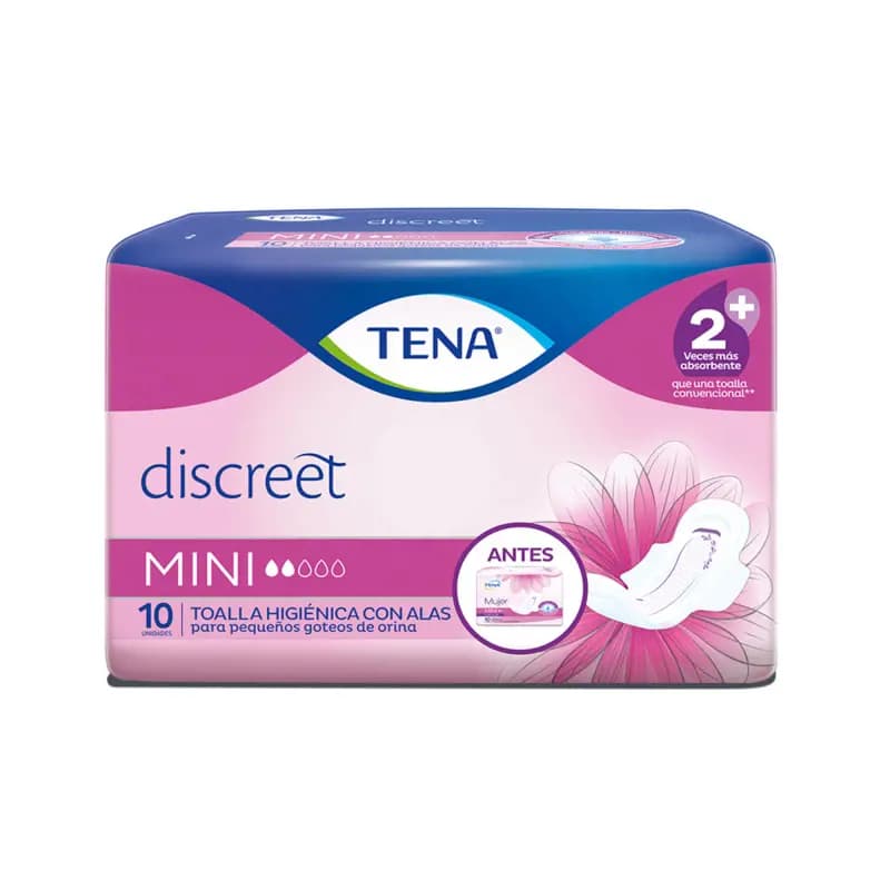 Toalla Incontinencia Tena Discreet mini x10un