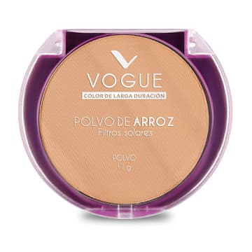 Polvo Vogue Arroz Con Filtros Solares Almendra x 11grs.