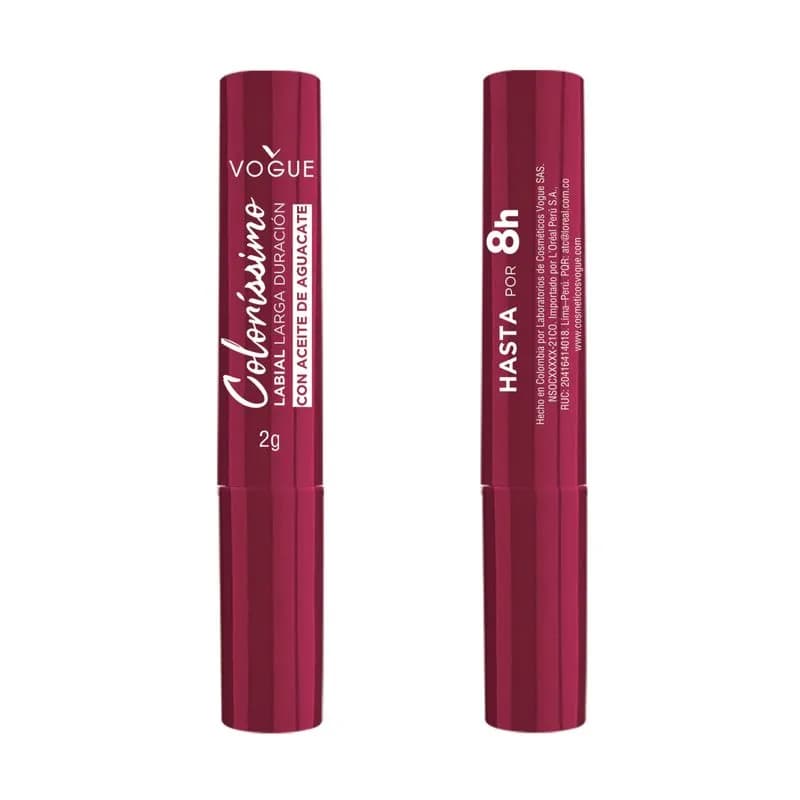 Labial Colorissimo Larga Duración Magent x 2grs.