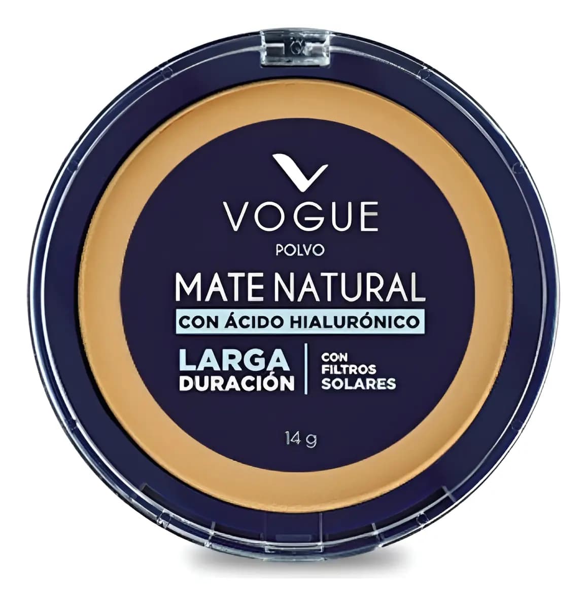 Polvo Compacto Vogue Mate Natural Arena x 14grs.