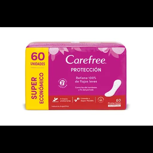 Protectores Diarios Carefree Porteccion Original x60un