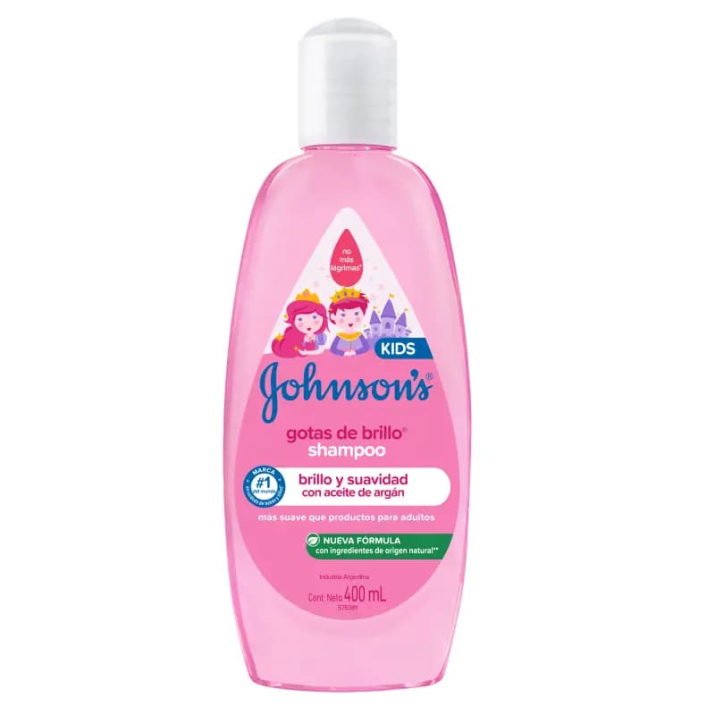 Shampoo Johnson Baby Gotas de brillo x400ml