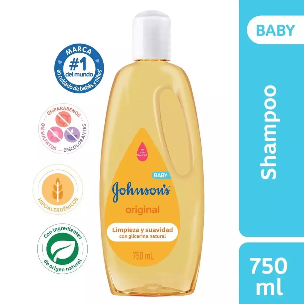 Johnsons Baby Shampoo Ph Balanceado 750 Ml