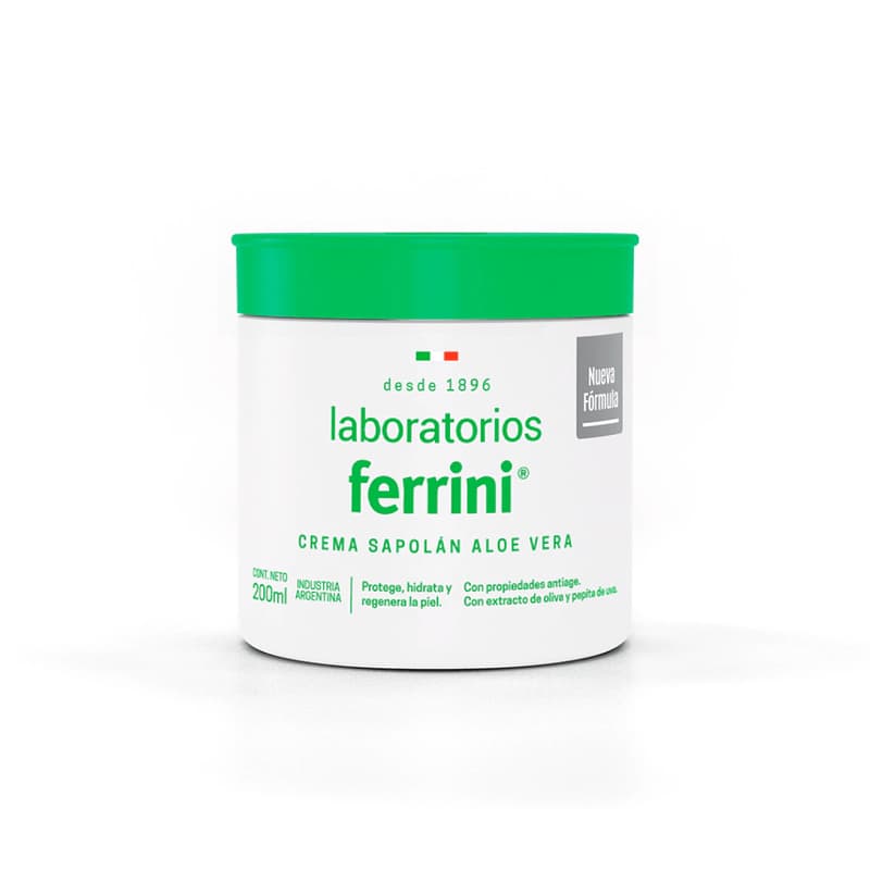Ferrini Crema Sapolán Aloe Vera x 200ml.