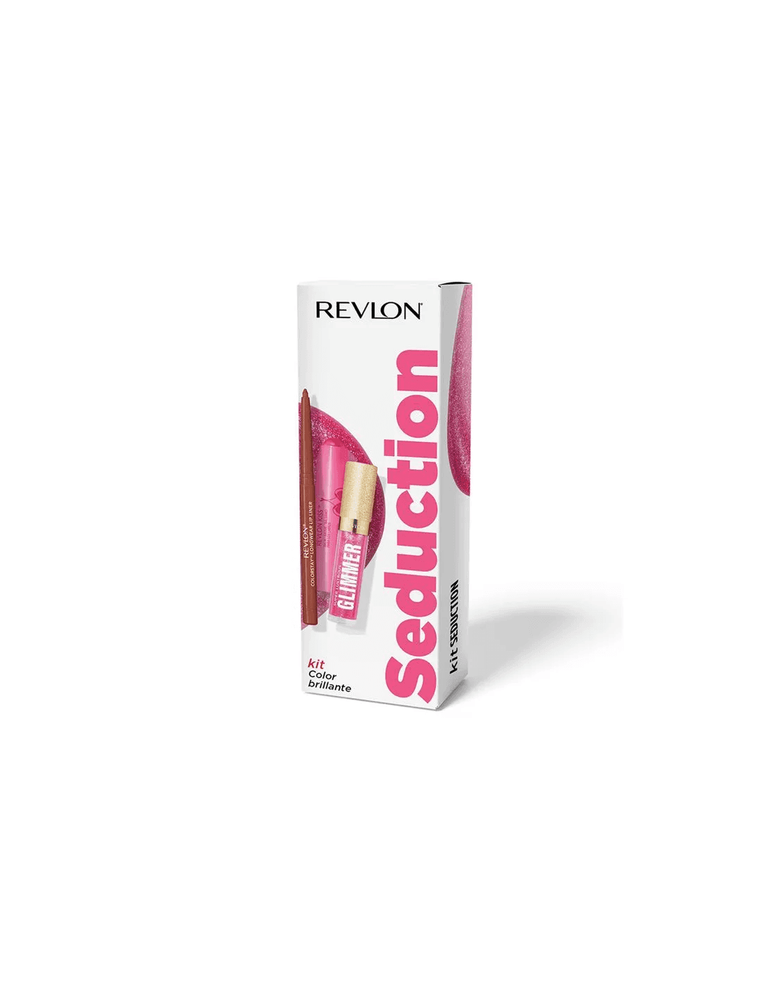 Set de cosmética Revlon Kit Seduction Balm + Gloss + Lip Liner