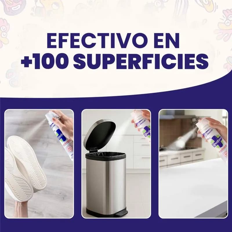 LYSOFORM Desinfectante De Ambientes Frutos Del Bosque x 360ml.