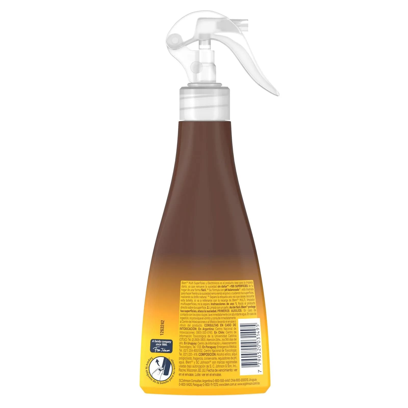 BLEM Limpieza multisuperficies Citrus Gatillo x 400ml.