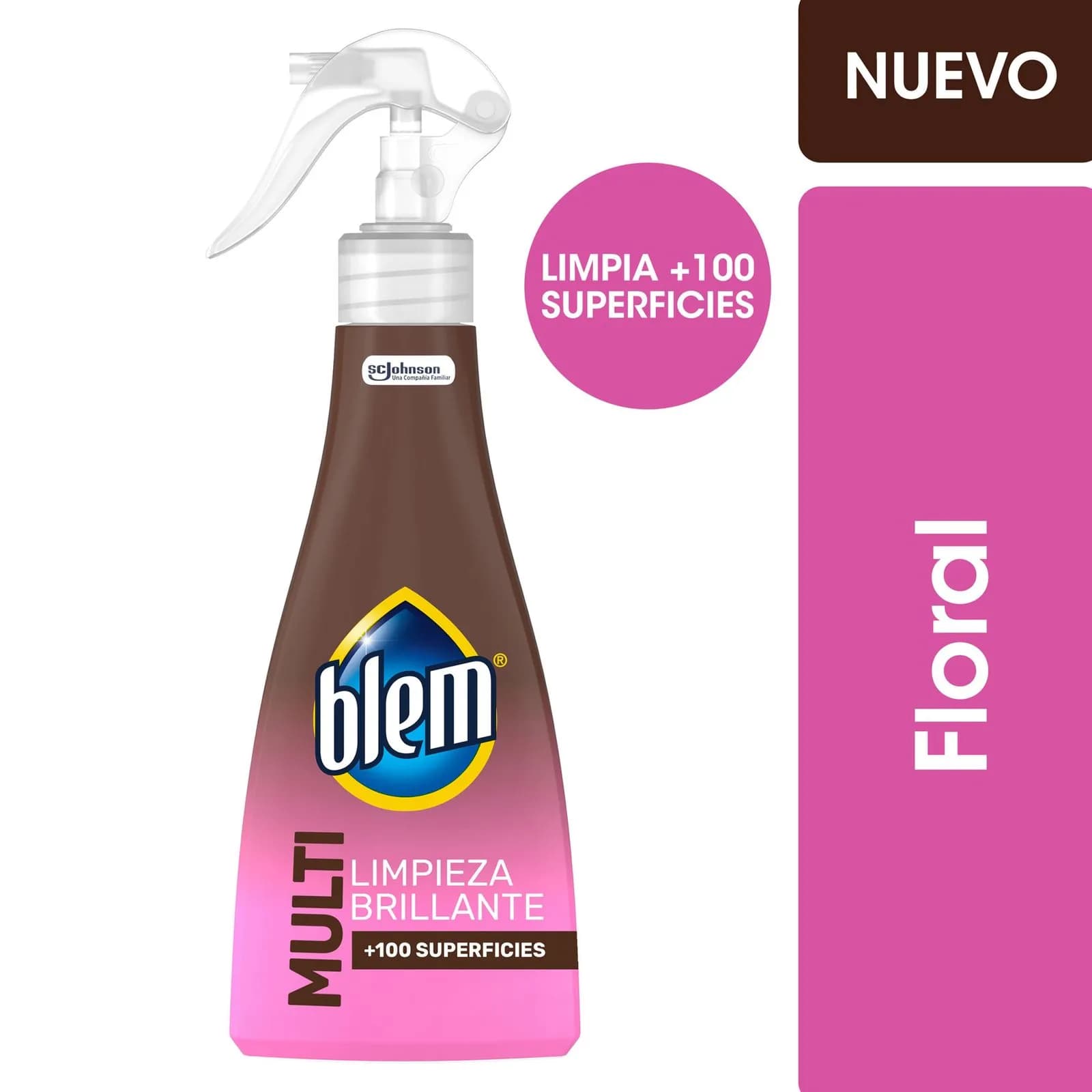 BLEM Limpieza Multisuperficies Floral Gatillo x 400ml.