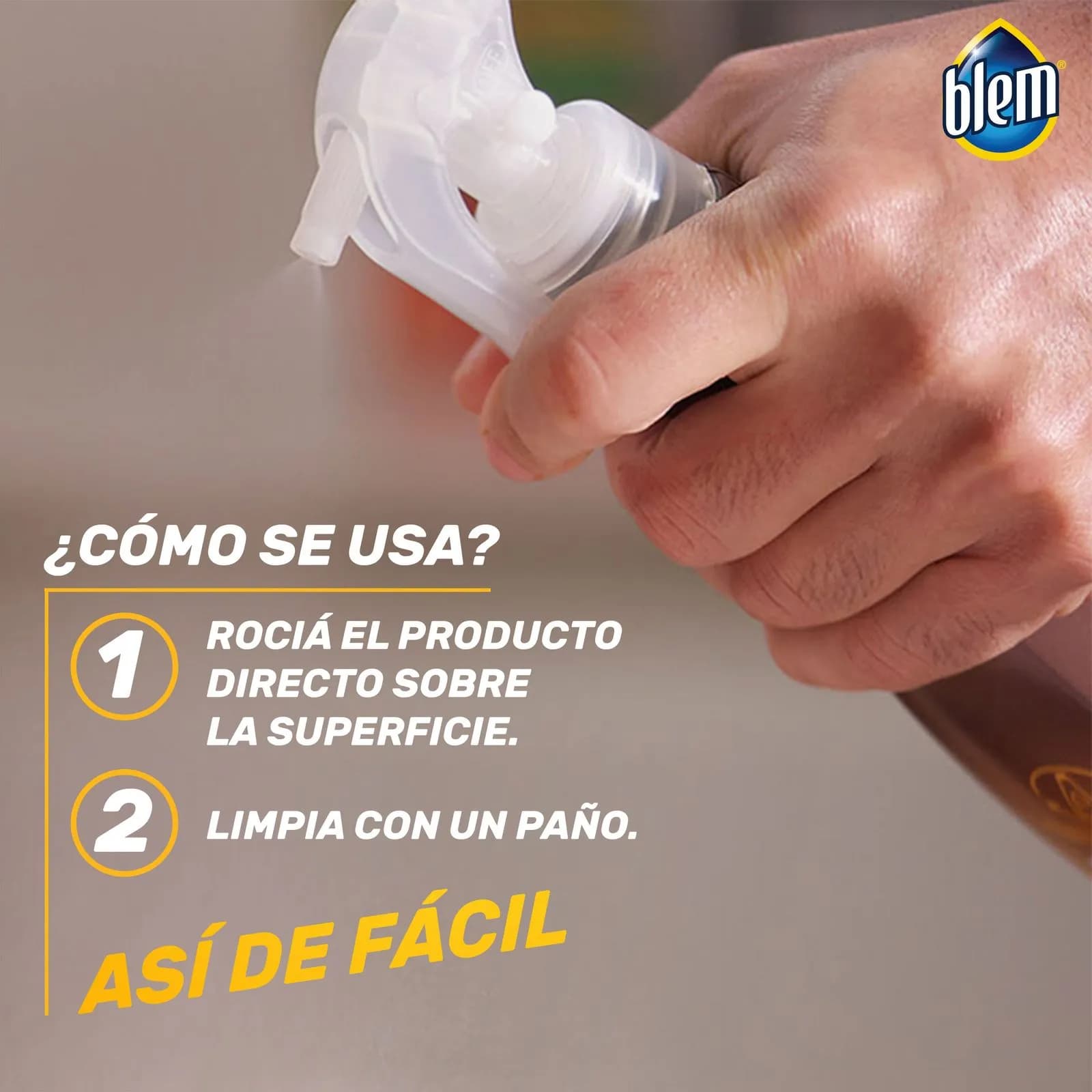 BLEM Limpieza Multisuperficies Floral Gatillo x 400ml.
