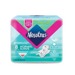 Toallas Femeninas Nosotras Clasica x8
