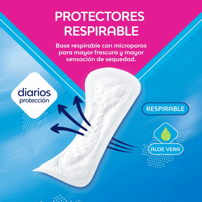 NOSOTRAS Protectores Diarios Respirables x 50uni.