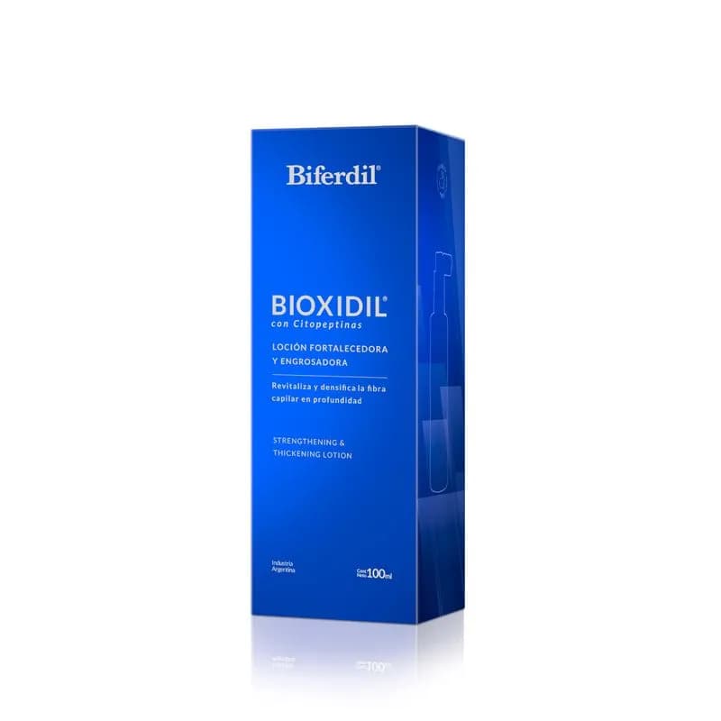 Loción Biferdil Bioxidil para Caída del Cabello x 100 ml