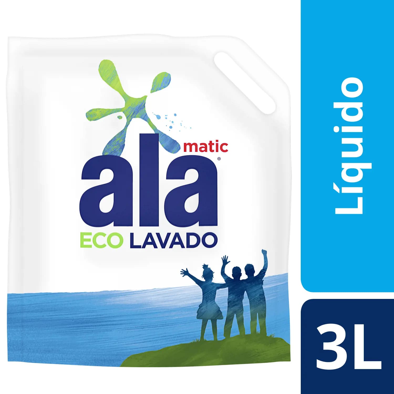 Jabón Líquido para Ropa Ala Repuesto x 3 l