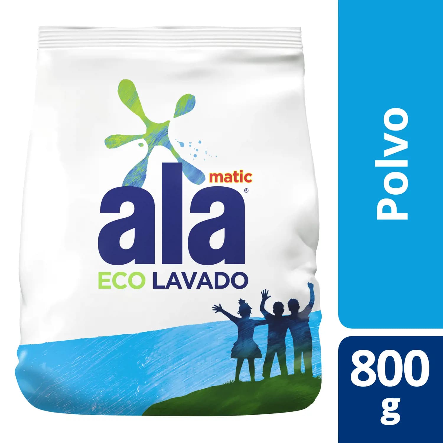 Jabon En Polvo Ala Matic Máxima Suavidad x800gr