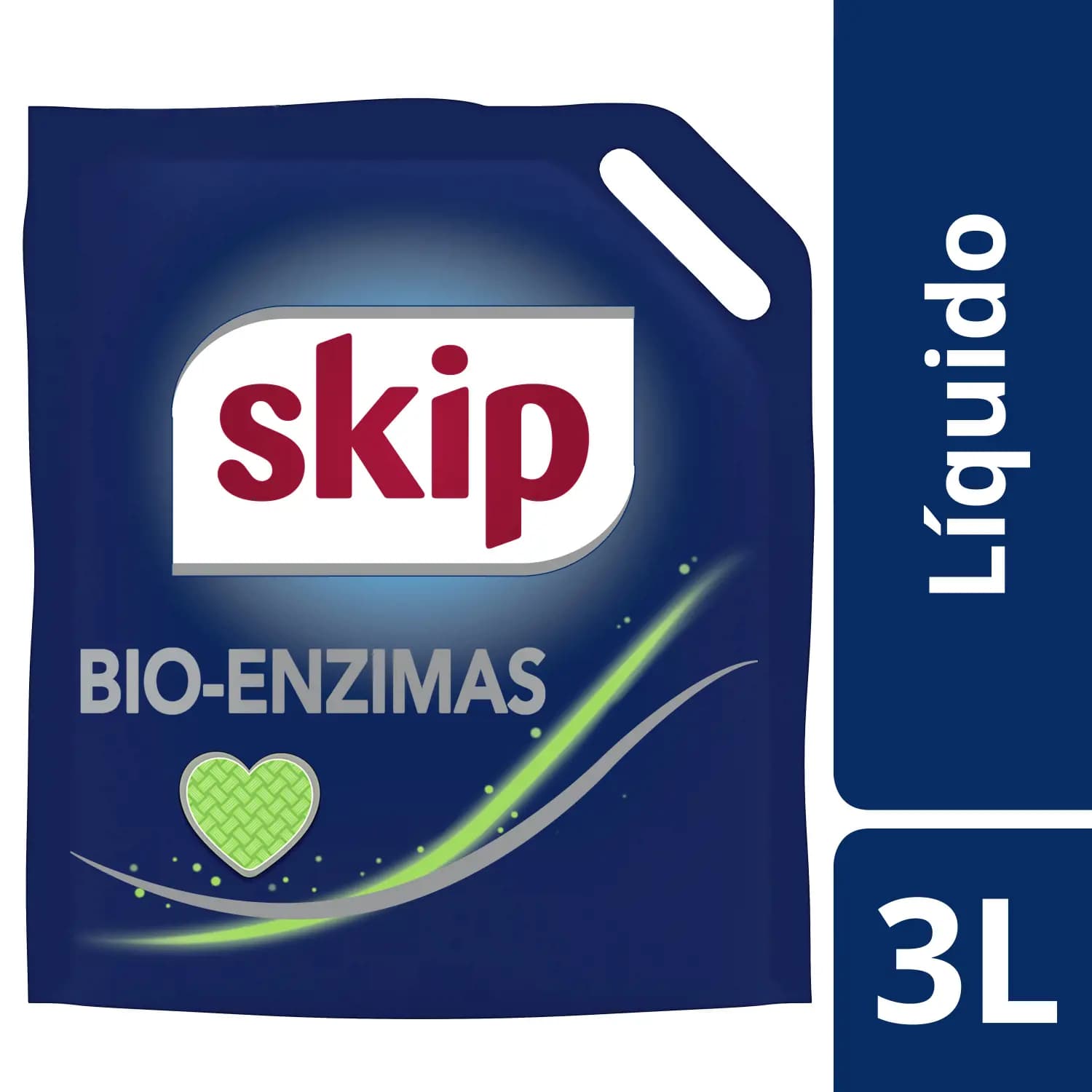Jabon Liquido Skip Doy Pack con Bio Enzimas x3Lt